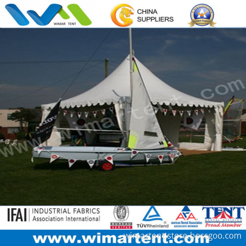 6mx6m Aluminum PVC Pagoda Tent for Sports Activities